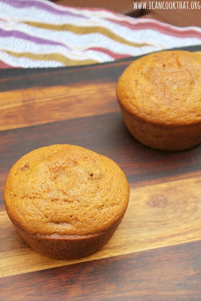 Pumpkin Walnut Muffins