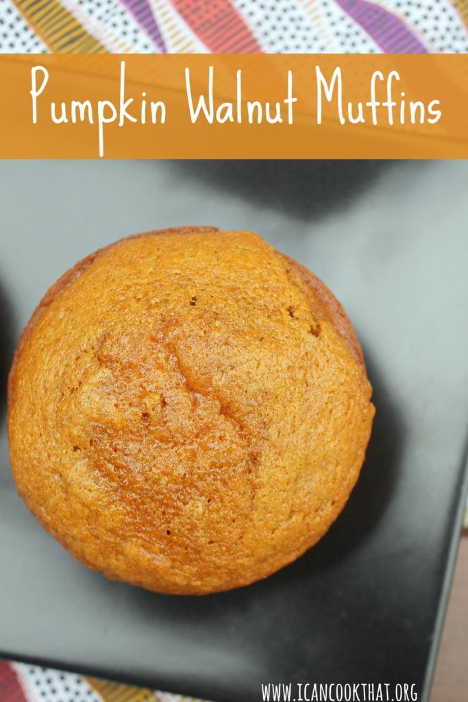 Pumpkin Walnut Muffins