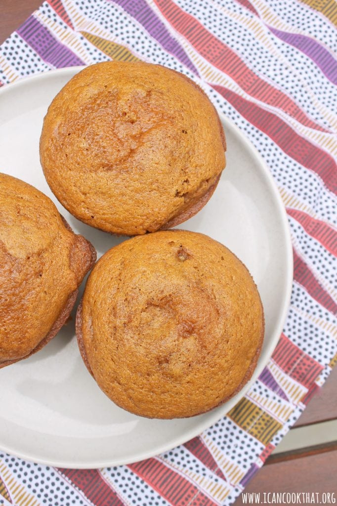 Pumpkin Walnut Muffins