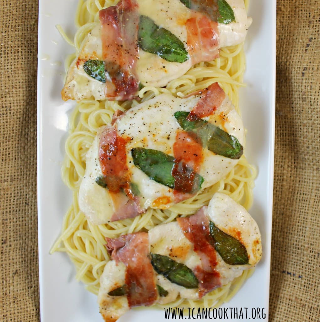 Lemony Chicken Saltimbocca