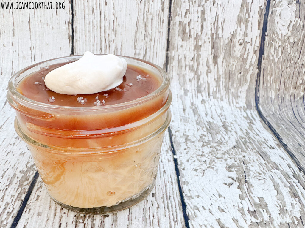 Salted Caramel Budino