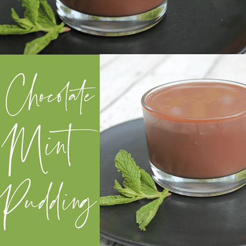 Chocolate Mint Pudding