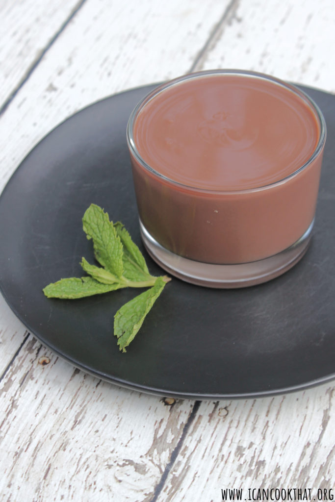 Chocolate Mint Pudding