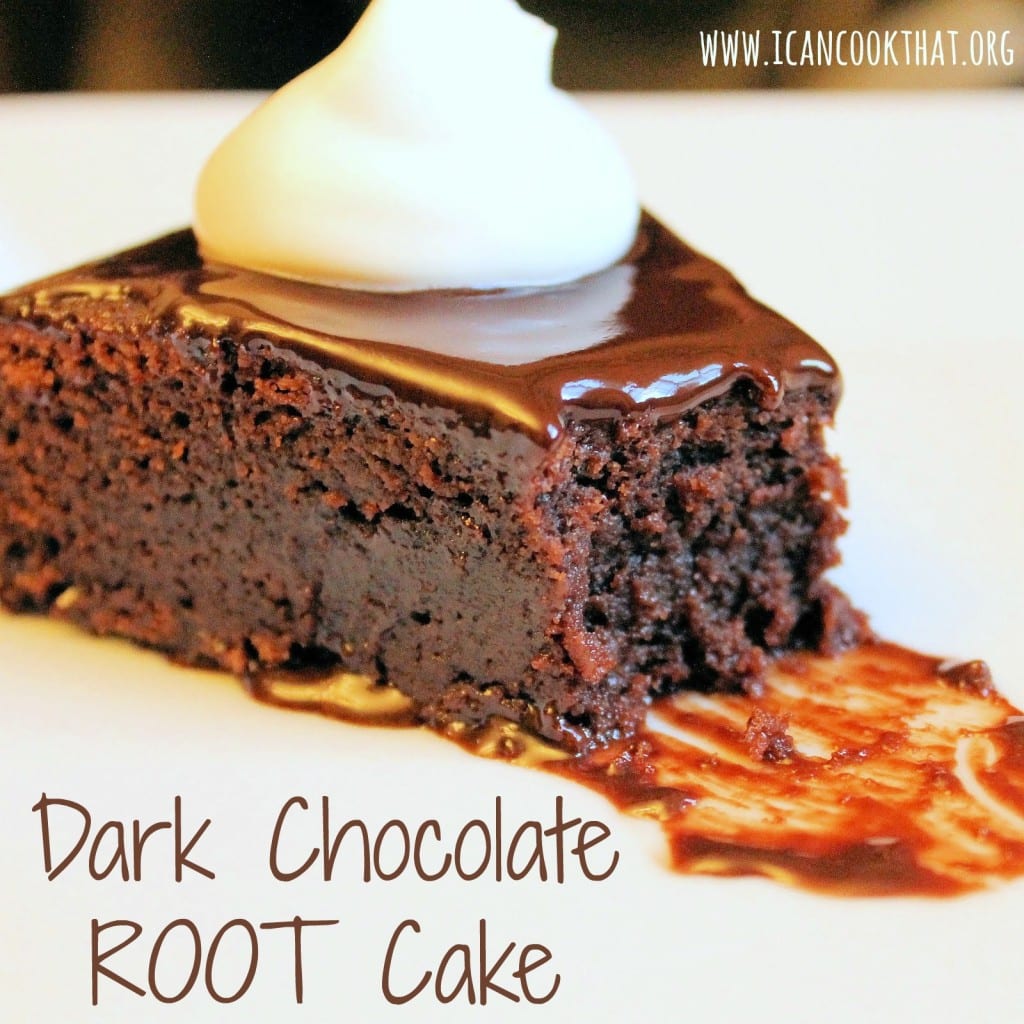 Dark Chocolate ROOT Cake