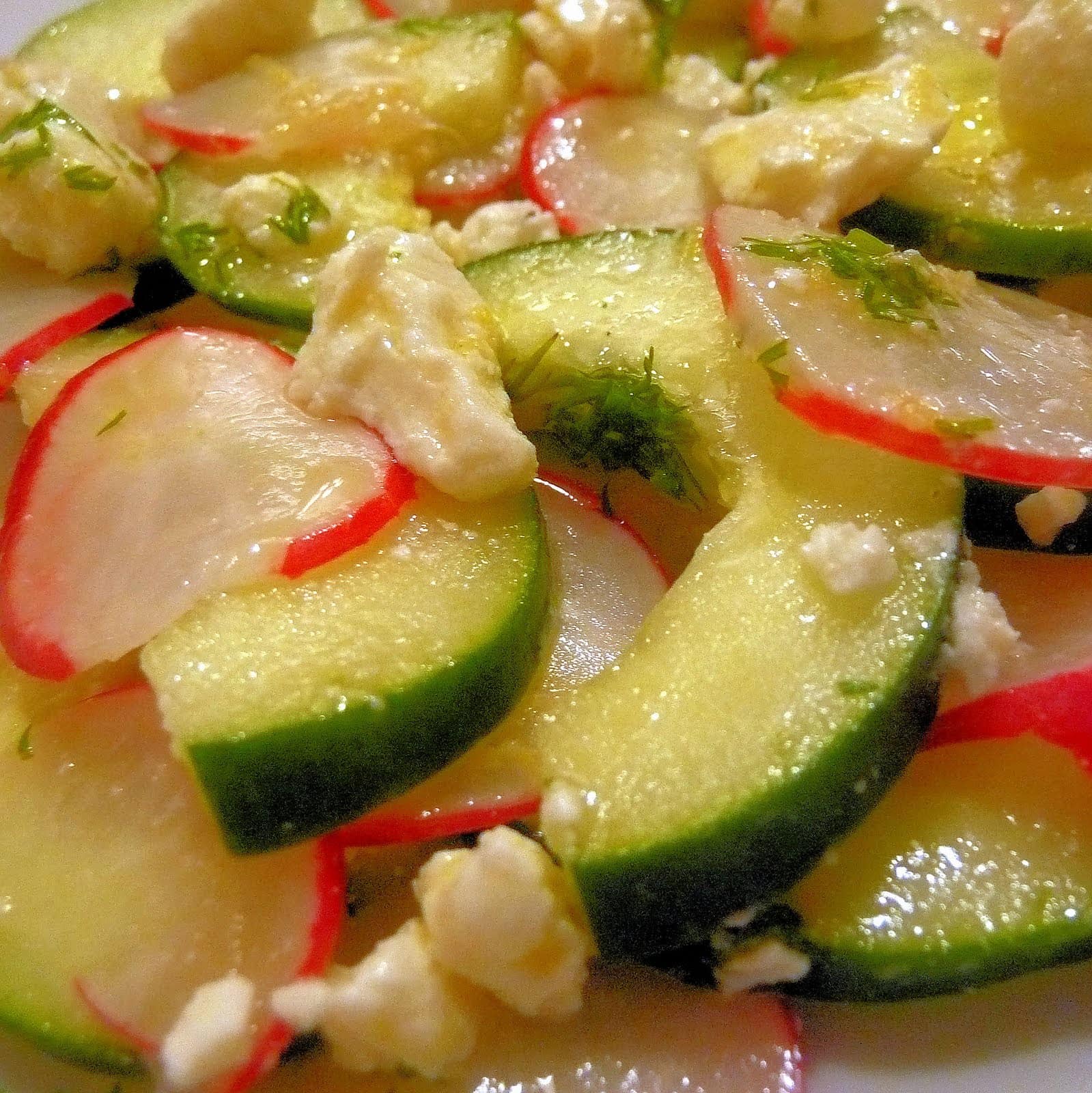 Cucumber Salad with Radish and Dill