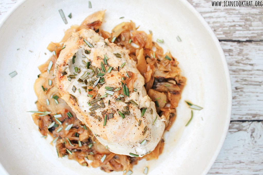 Sauteed Chicken Breasts with Fennel and Rosemary