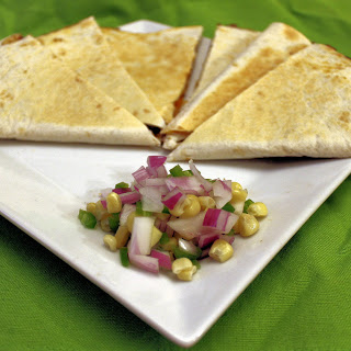 Cheesy Corn and Black Bean Quesadillas