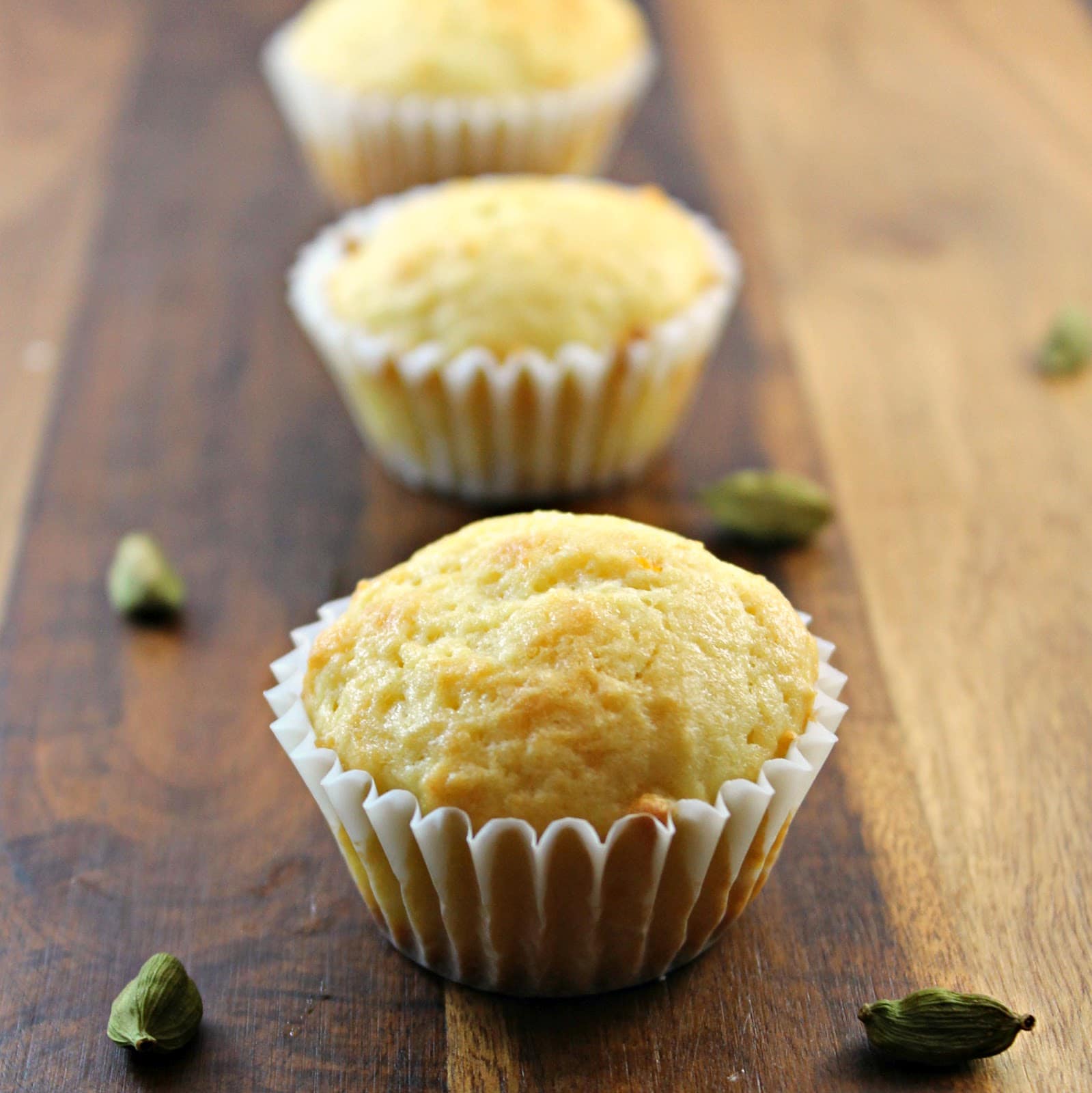 Mini Orange & Cardamom Muffins