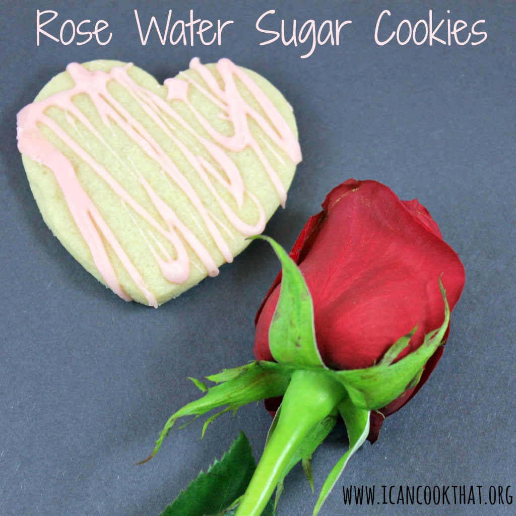 Rose Water Sugar Cookies