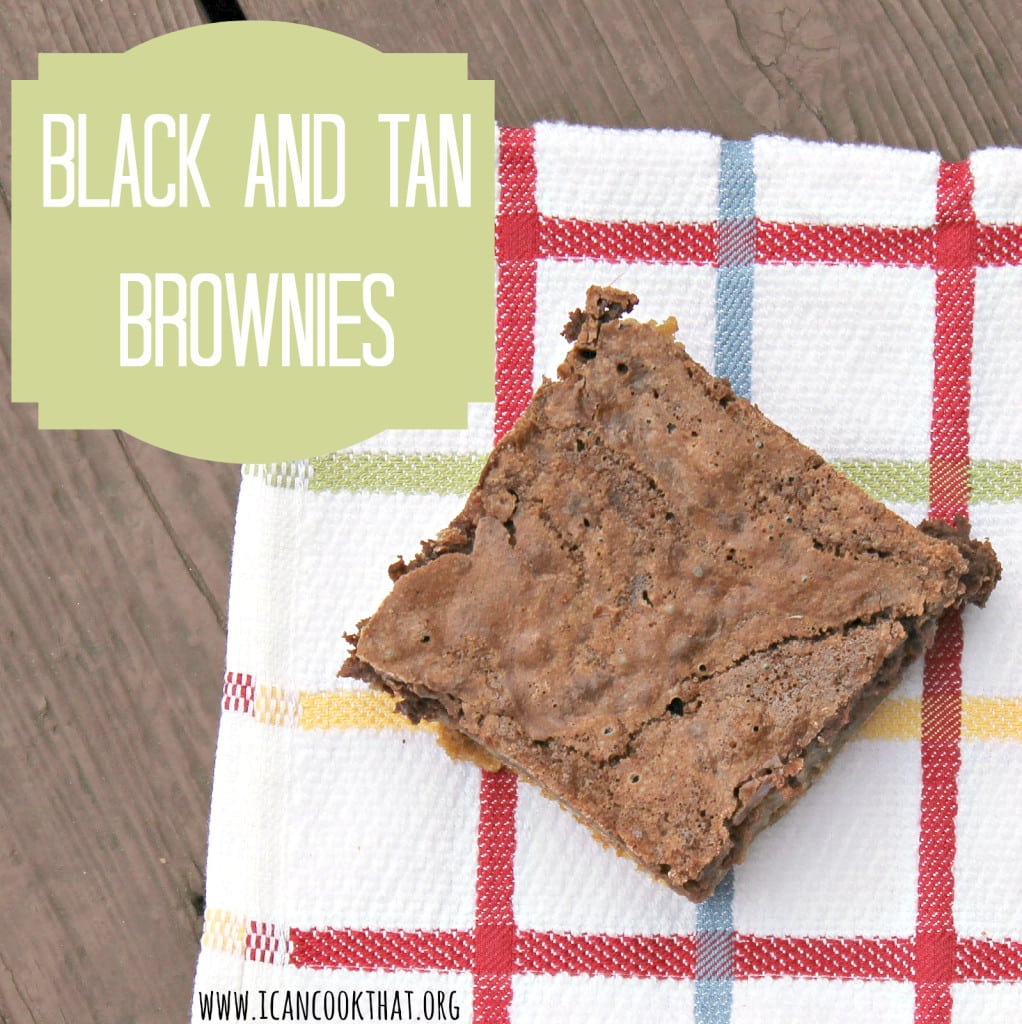 Black and Tan Brownies