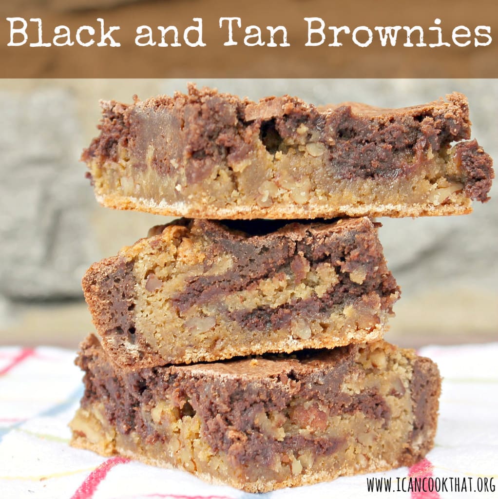 Black and Tan Brownies