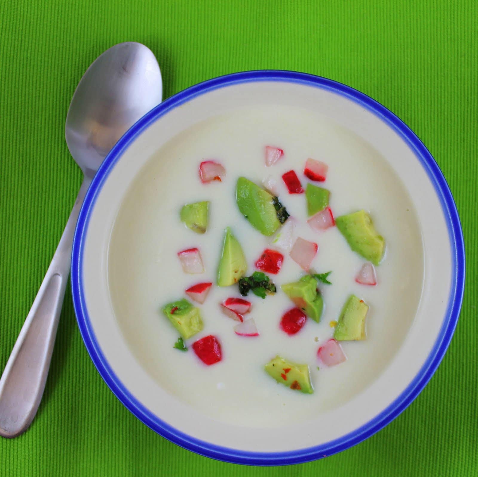 Vegan Chilled Corn Soup