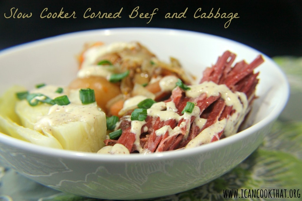 Slow Cooker Corned Beef and Cabbage