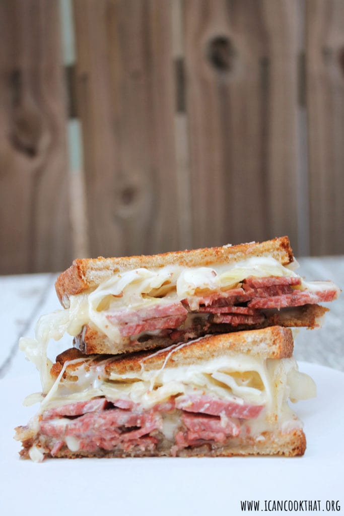 Reuben with Homemade Sauerkraut