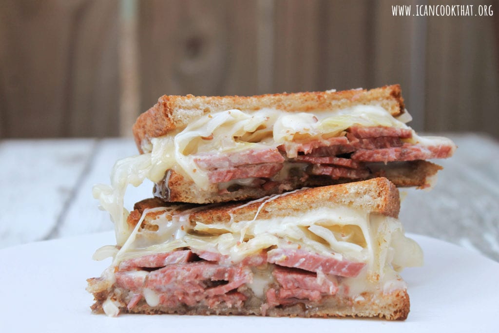 Reuben with Homemade Sauerkraut