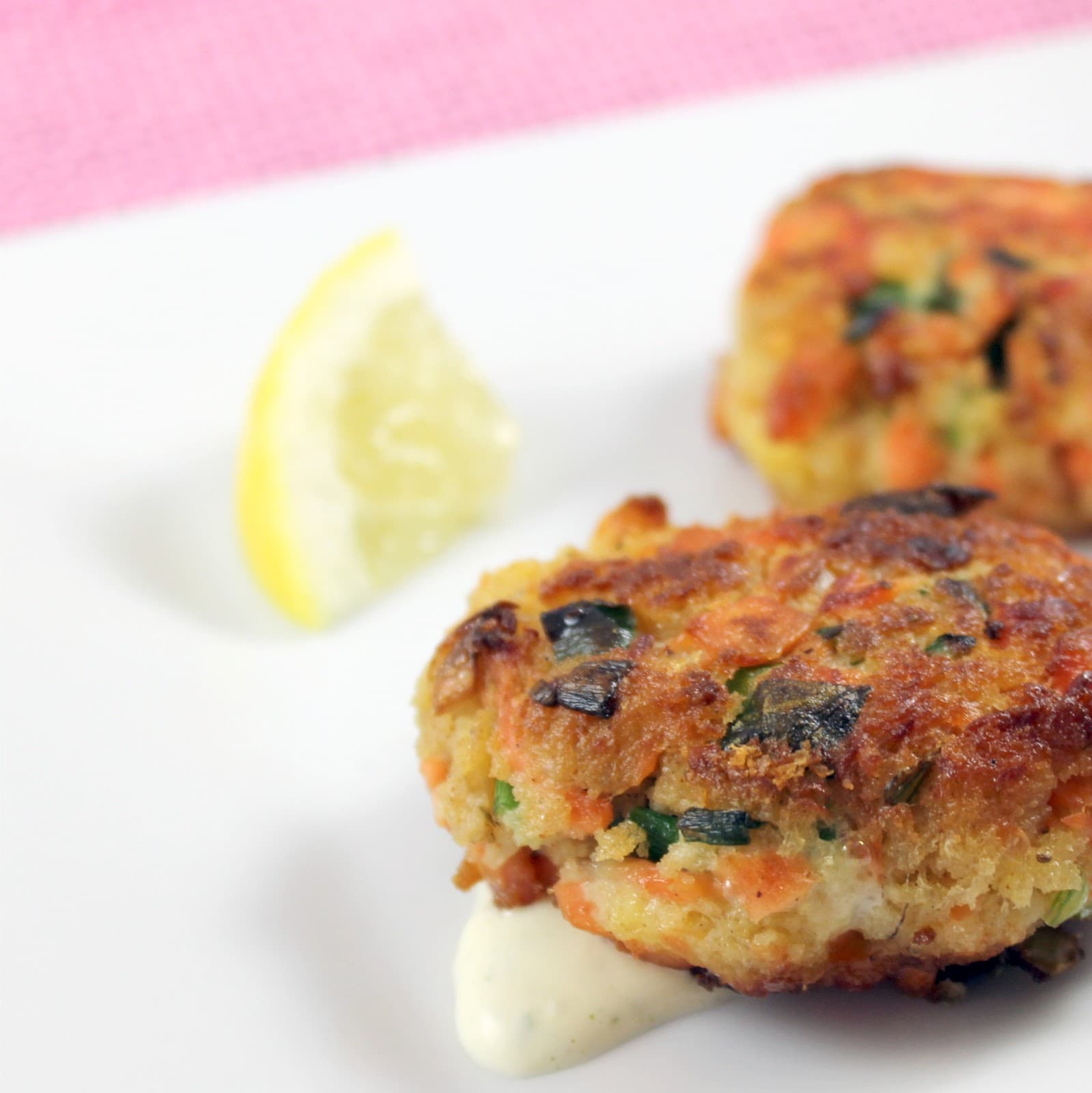 Salmon Croquettes with Lemon Tarragon Aioli