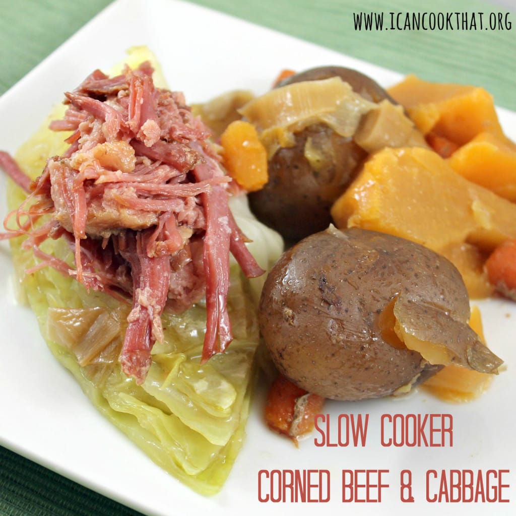 Slow Cooker Corned Beef & Cabbage