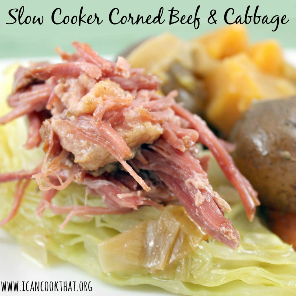 Slow Cooker Corned Beef & Cabbage