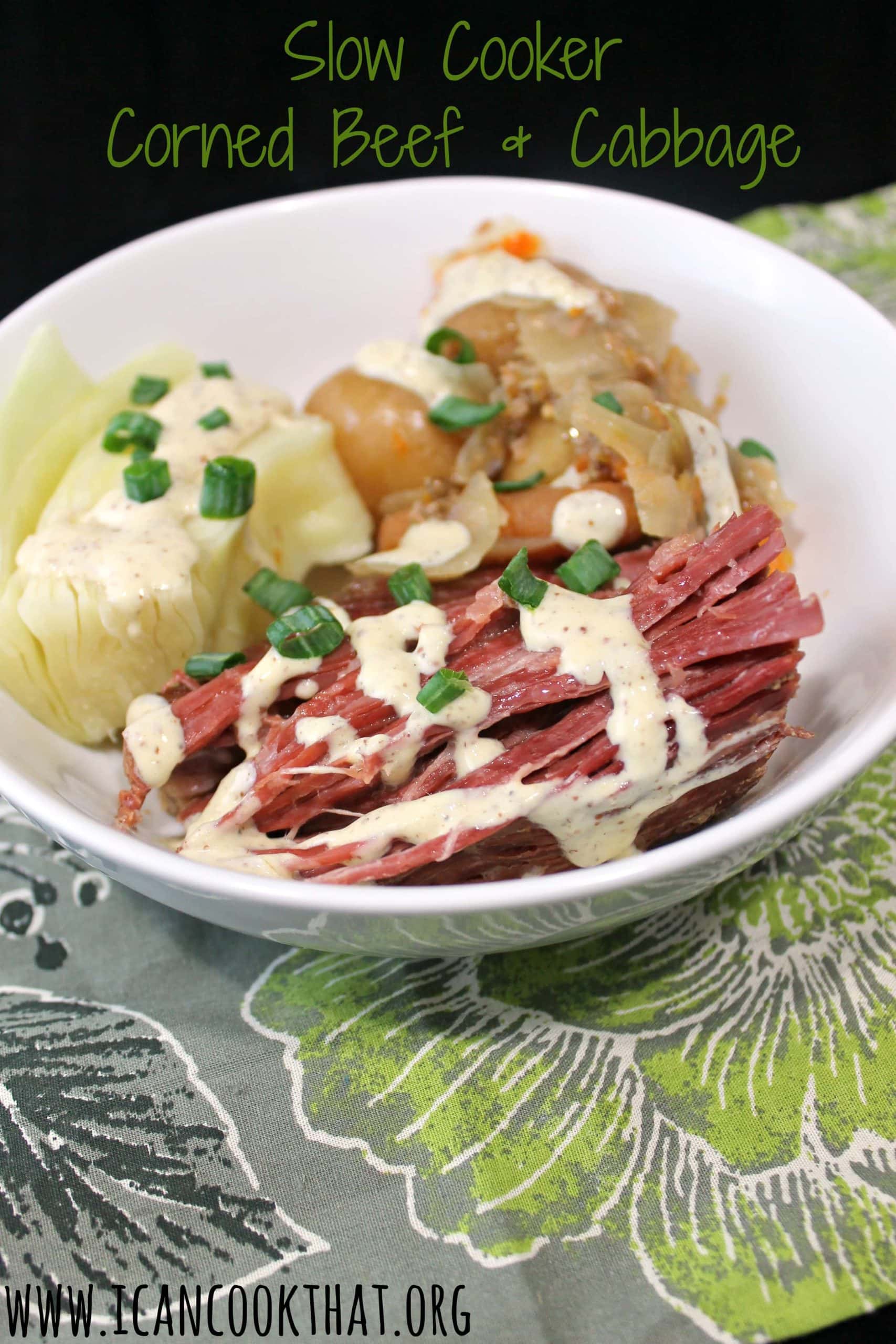 Slow Cooker Corned Beef and Cabbage