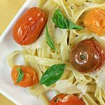 Pasta with Roasted Tomatoes and Garlic