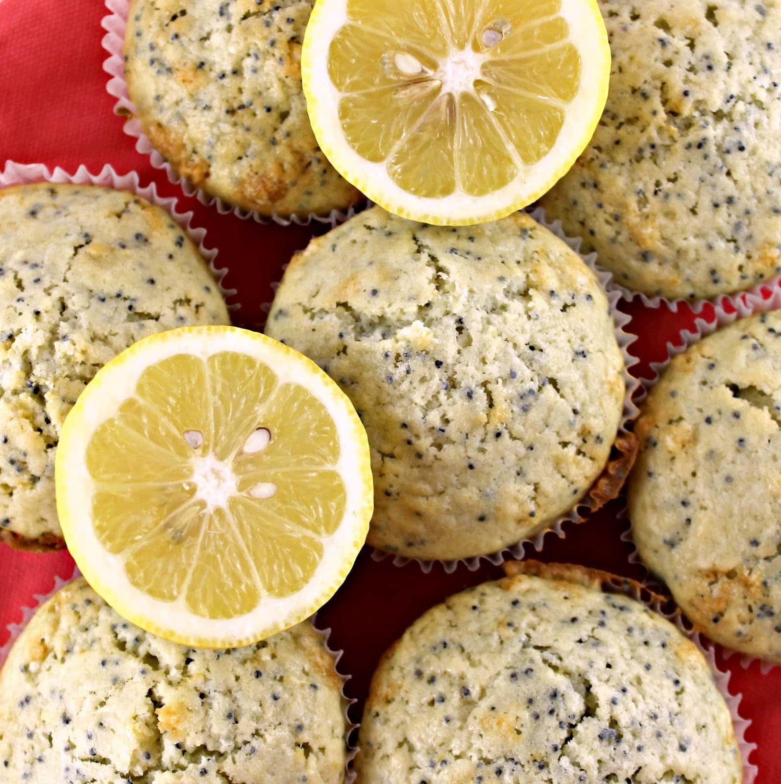 Coconut Lemon Poppy Seed Muffins