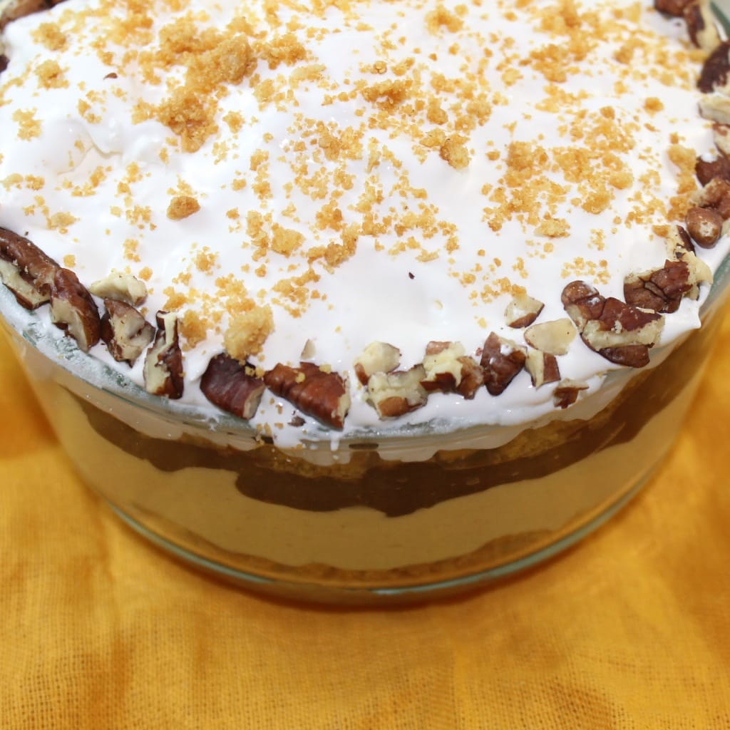 Gingerbread Chocolate Pumpkin Trifle