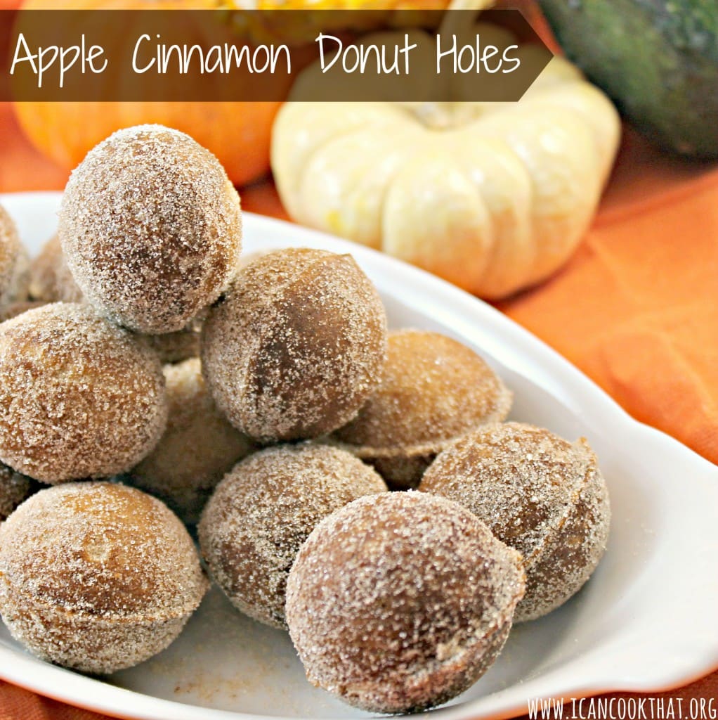 Apple Cinnamon Donut Holes