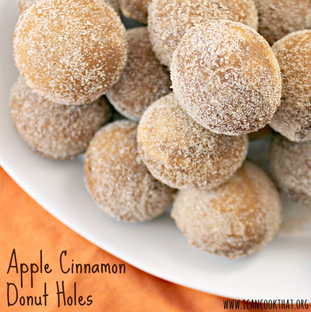 Apple Cinnamon Donut Holes