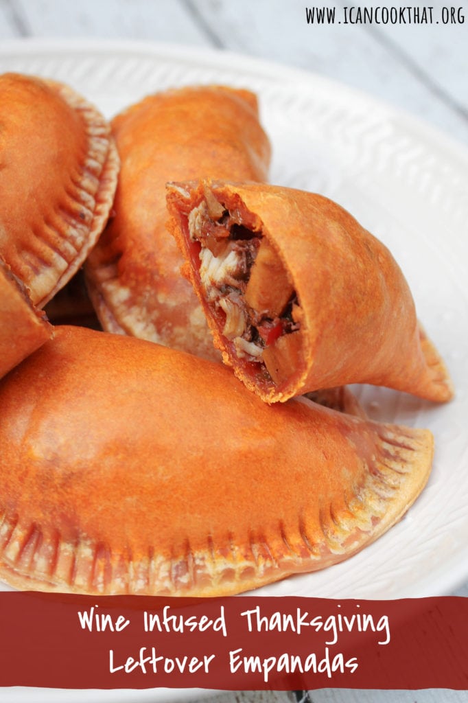 Wine Infused Thanksgiving Leftover Empanadas