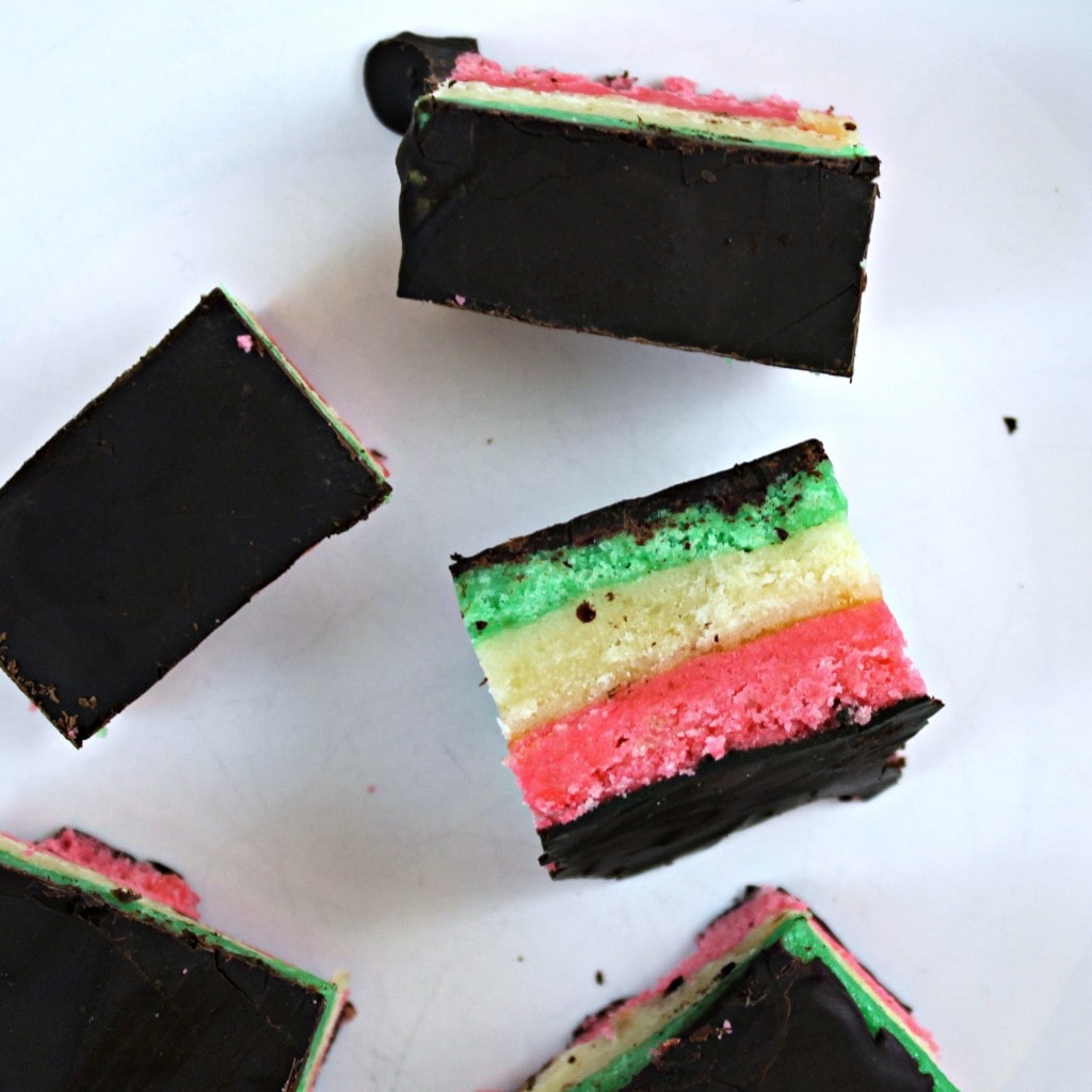 Rainbow Cookies