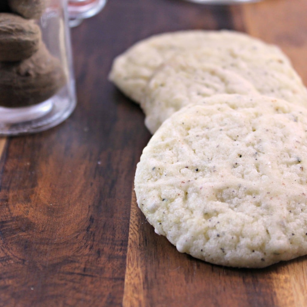 Chai Tea Eggnog Cookies