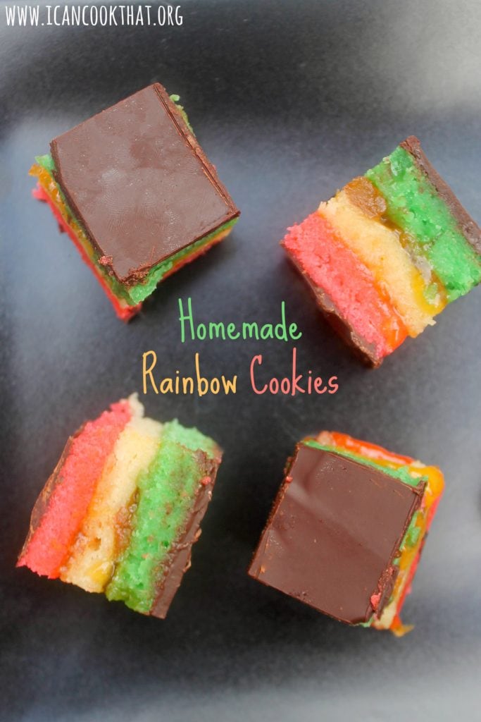 Rainbow Cookies