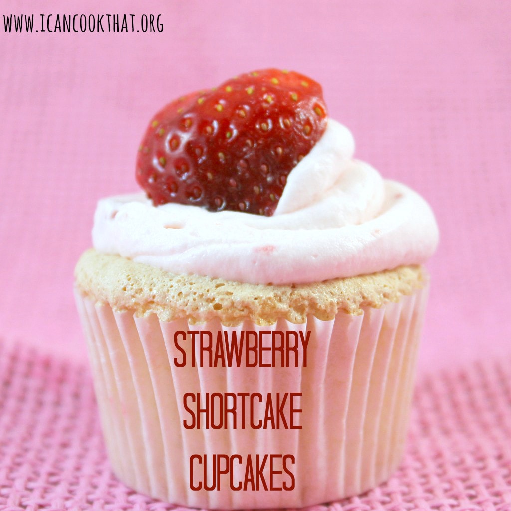 Strawberry Shortcake Cupcakes