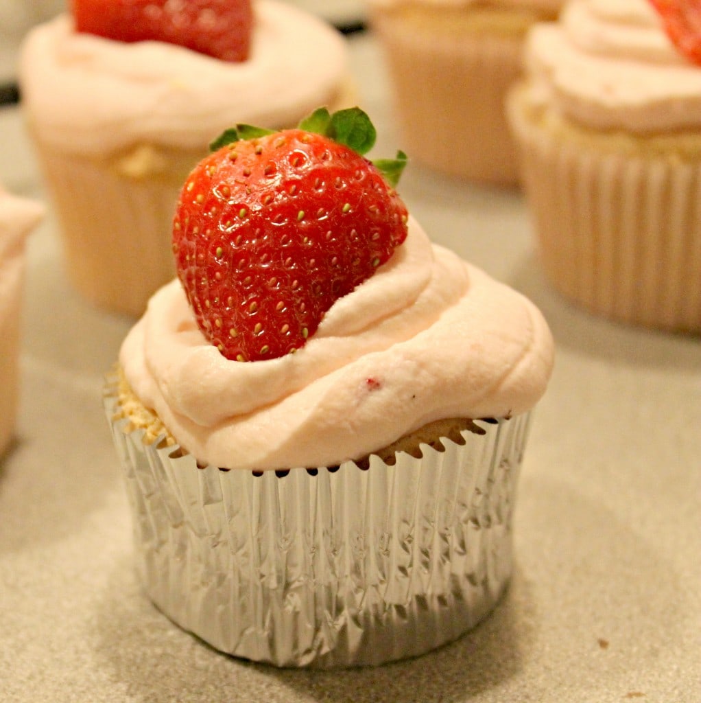 Strawberry Shortcake Cupcakes