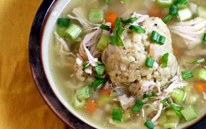 Homemade Matzo Ball Soup