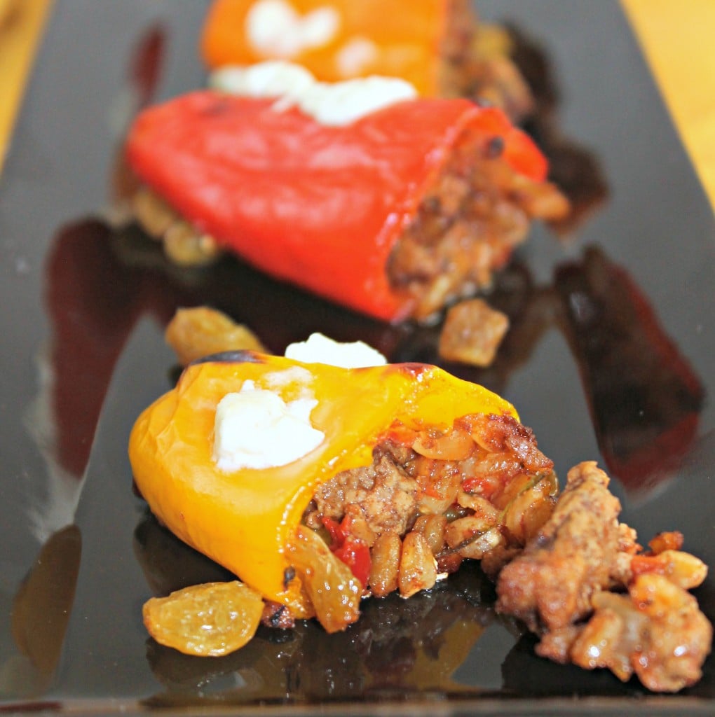 Mediterranean Stuffed Mini Peppers