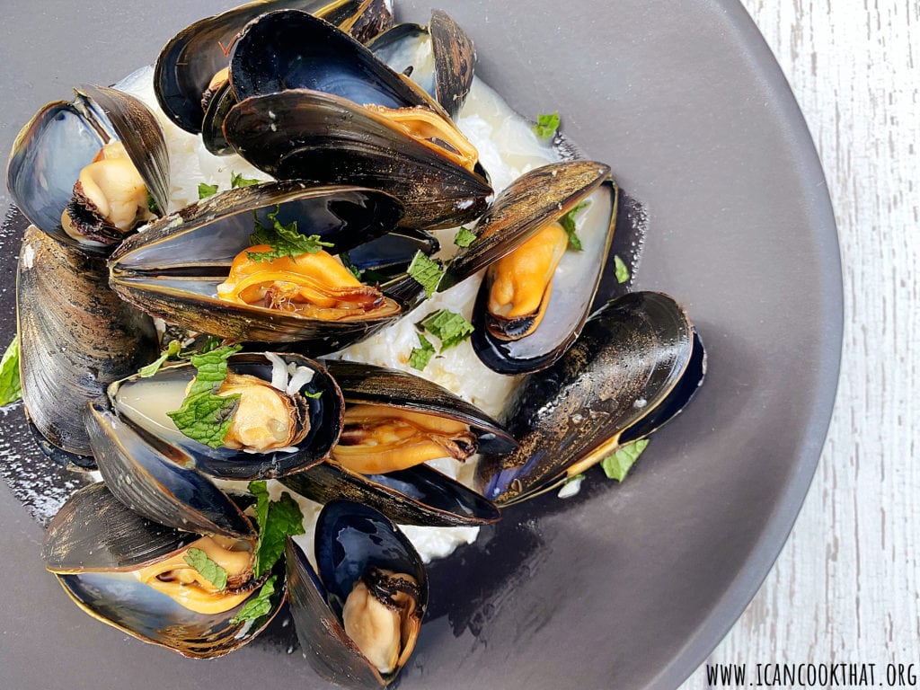 Thai Coconut Mussels