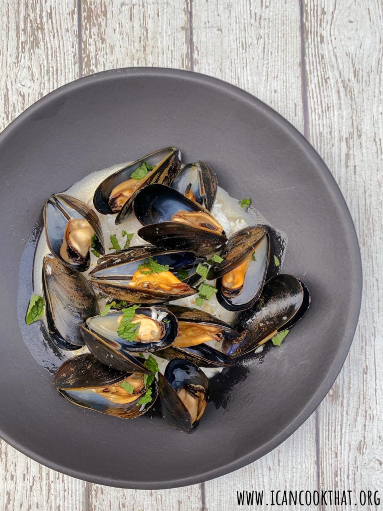 Thai Coconut Mussels