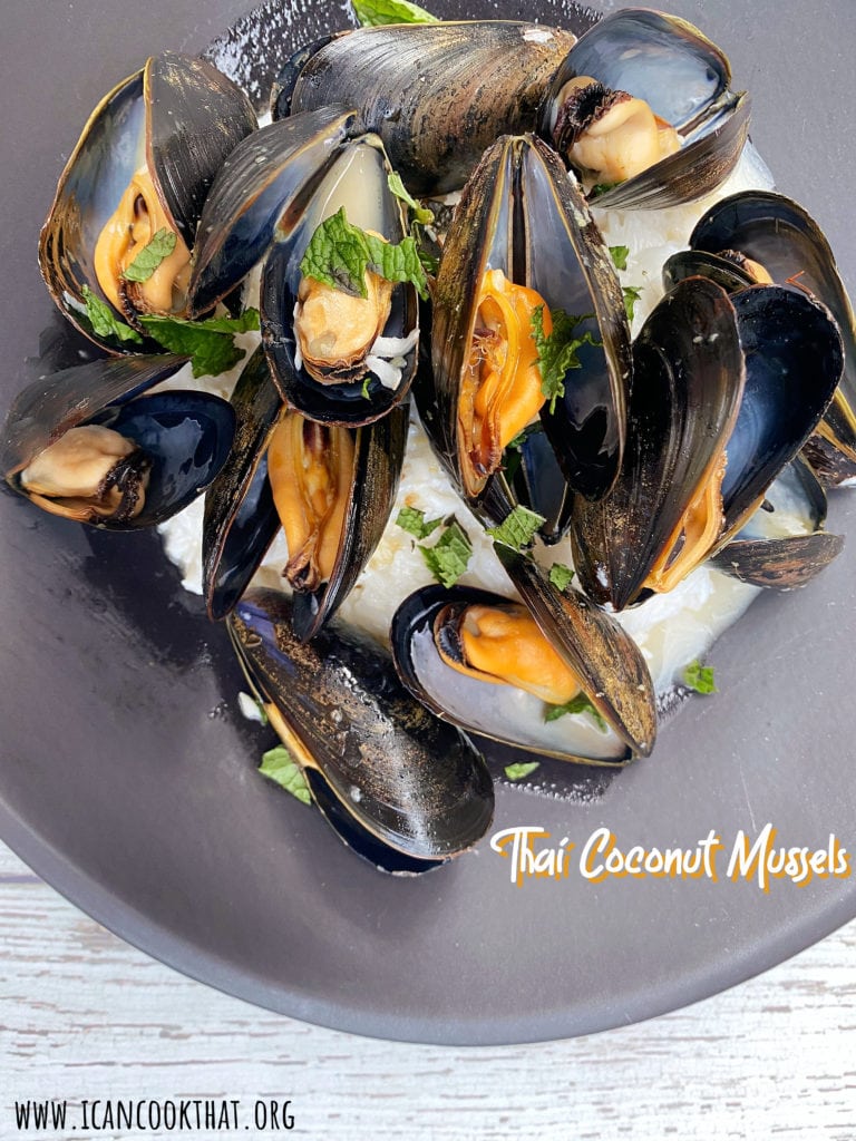 Thai Coconut Mussels