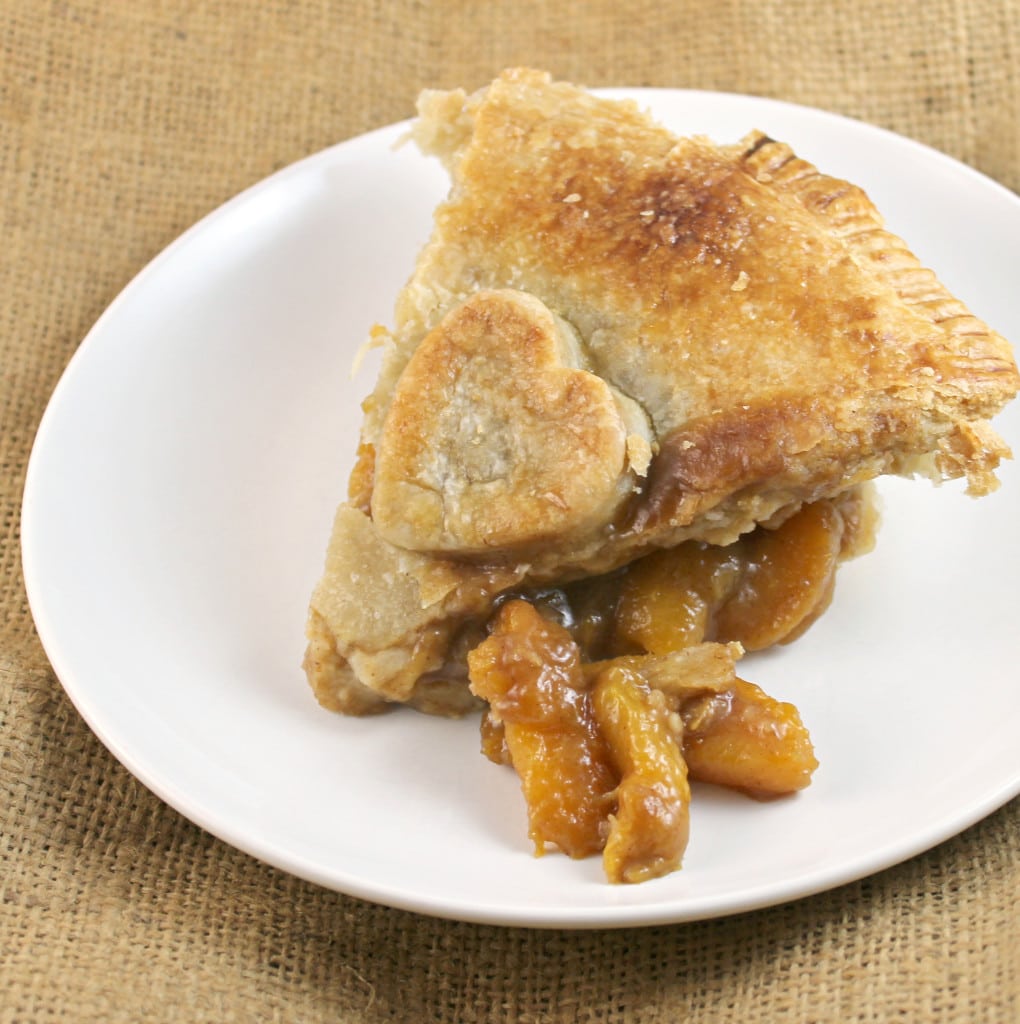 Brown Sugar-Cinnamon Peach Pie