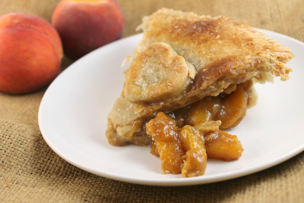 Brown Sugar-Cinnamon Peach Pie