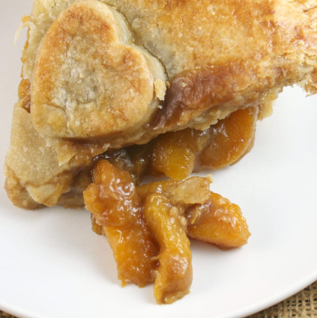 Brown Sugar-Cinnamon Peach Pie