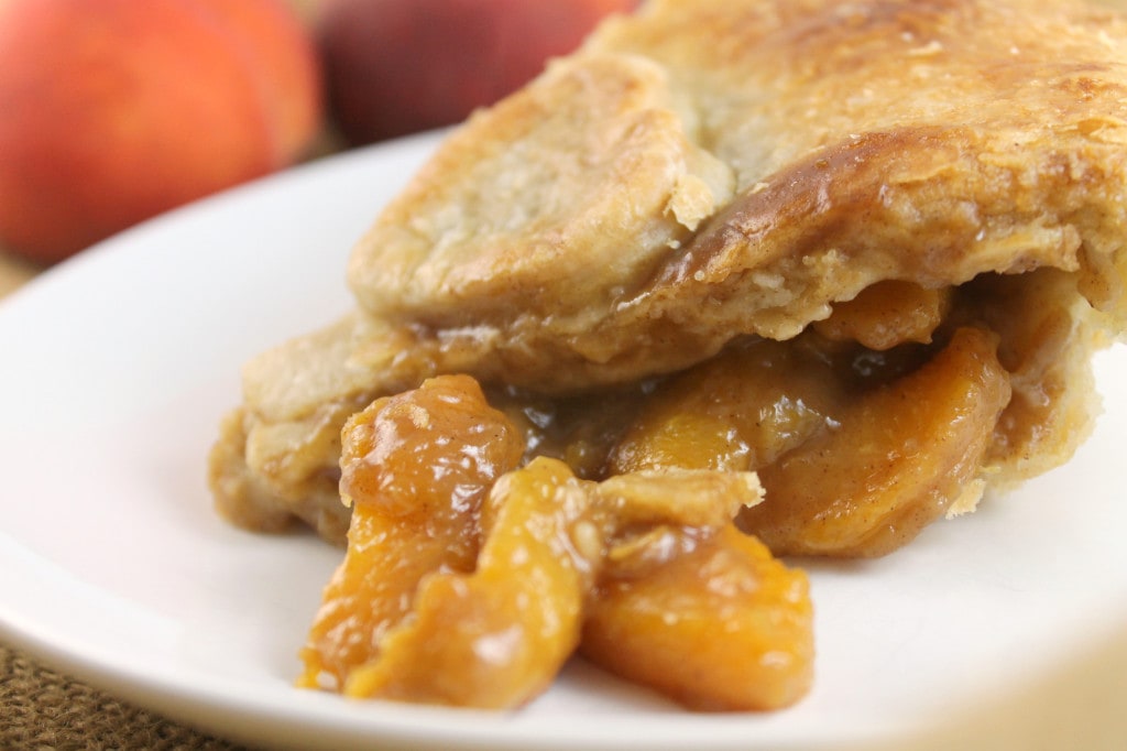 Brown Sugar-Cinnamon Peach Pie