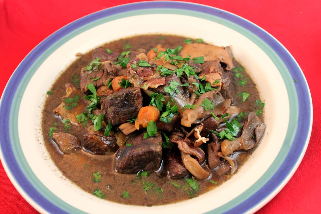 Slow Cooker Boeuf Bourguignon