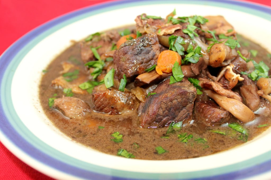 Slow Cooker Boeuf Bourguignon