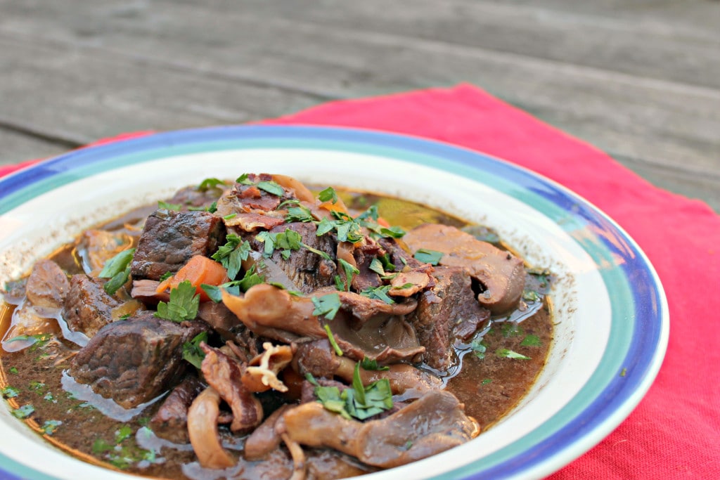 Slow Cooker Boeuf Bourguignon