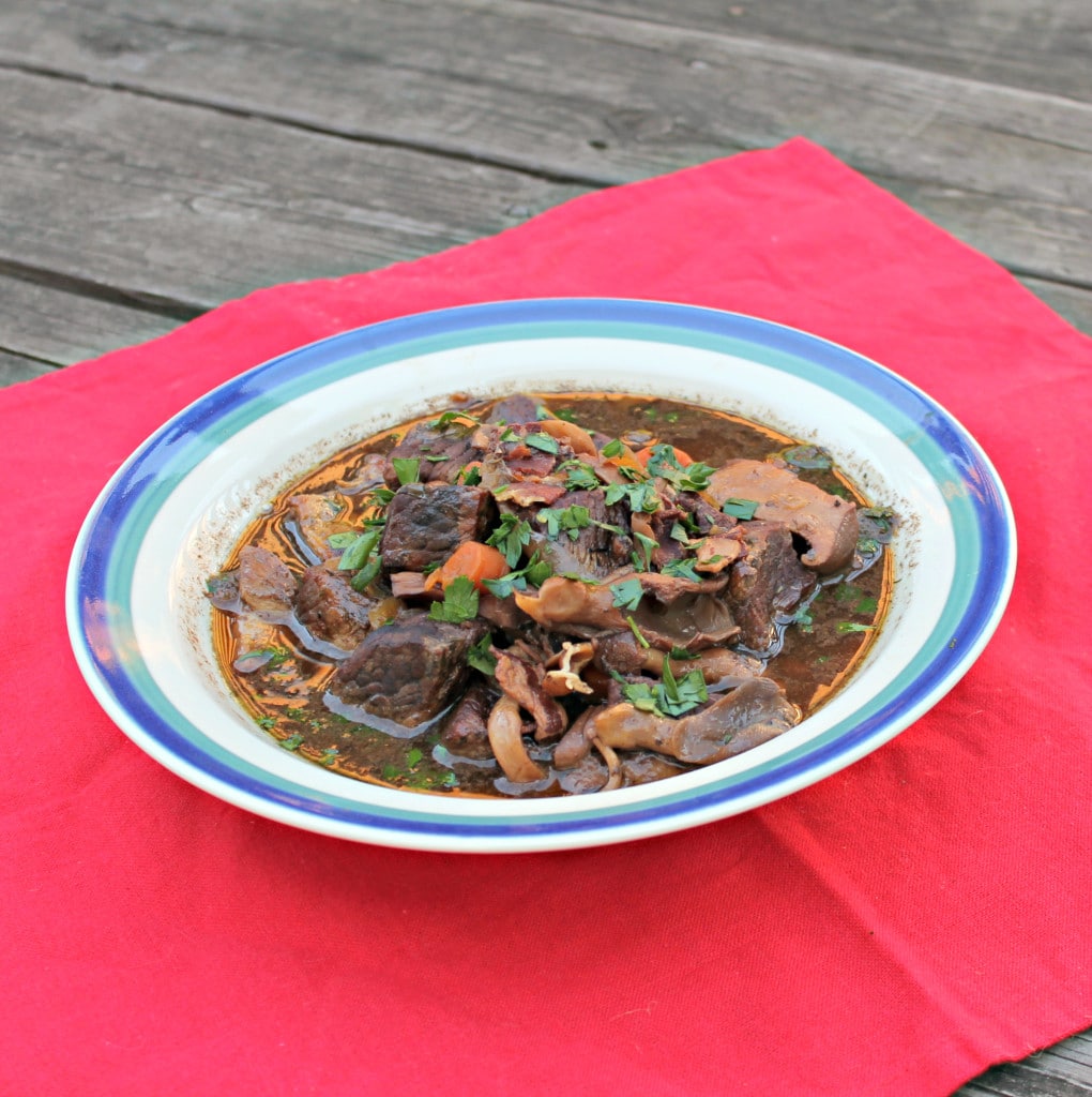 Slow Cooker Boeuf Bourguignon