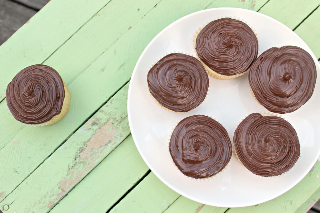 Gluten-Free Boston Cream Pie Cupcakes