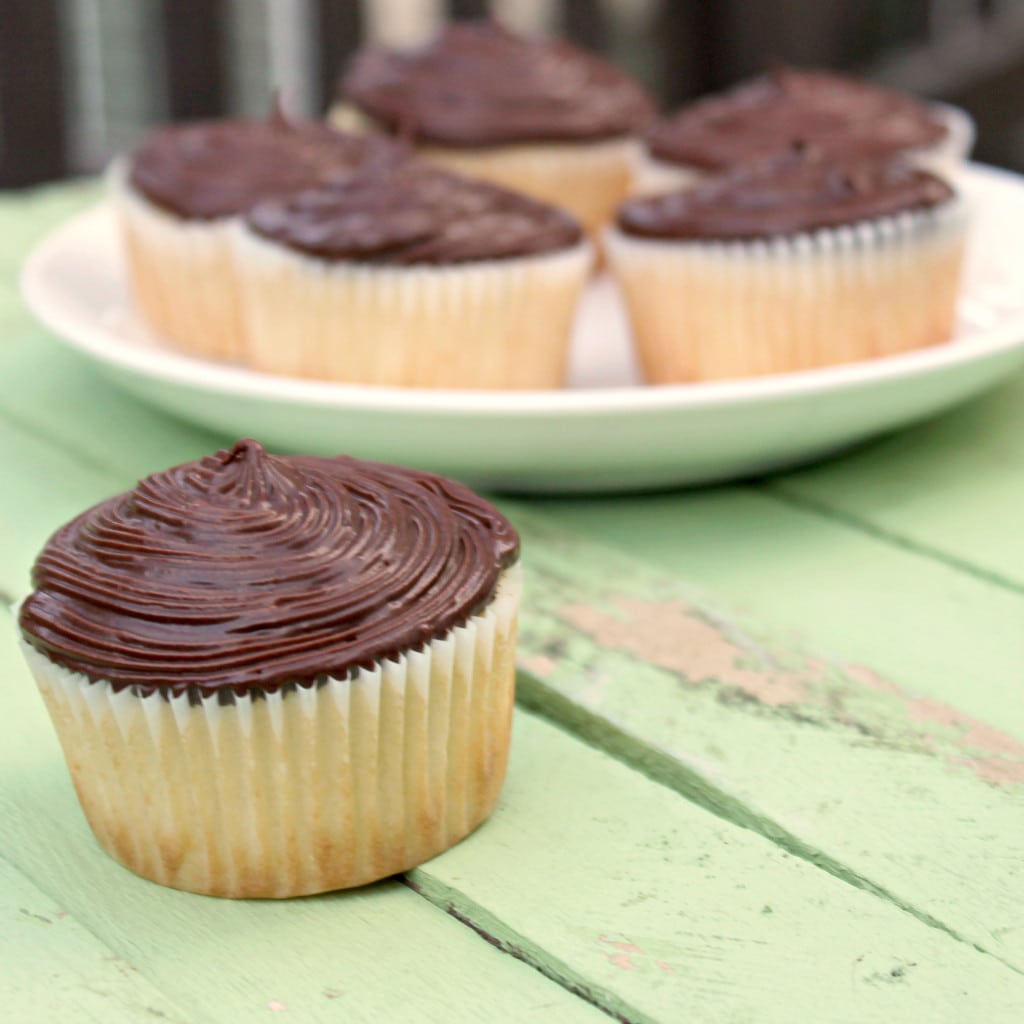 Gluten Free Boston Cream Pie Cupcakes