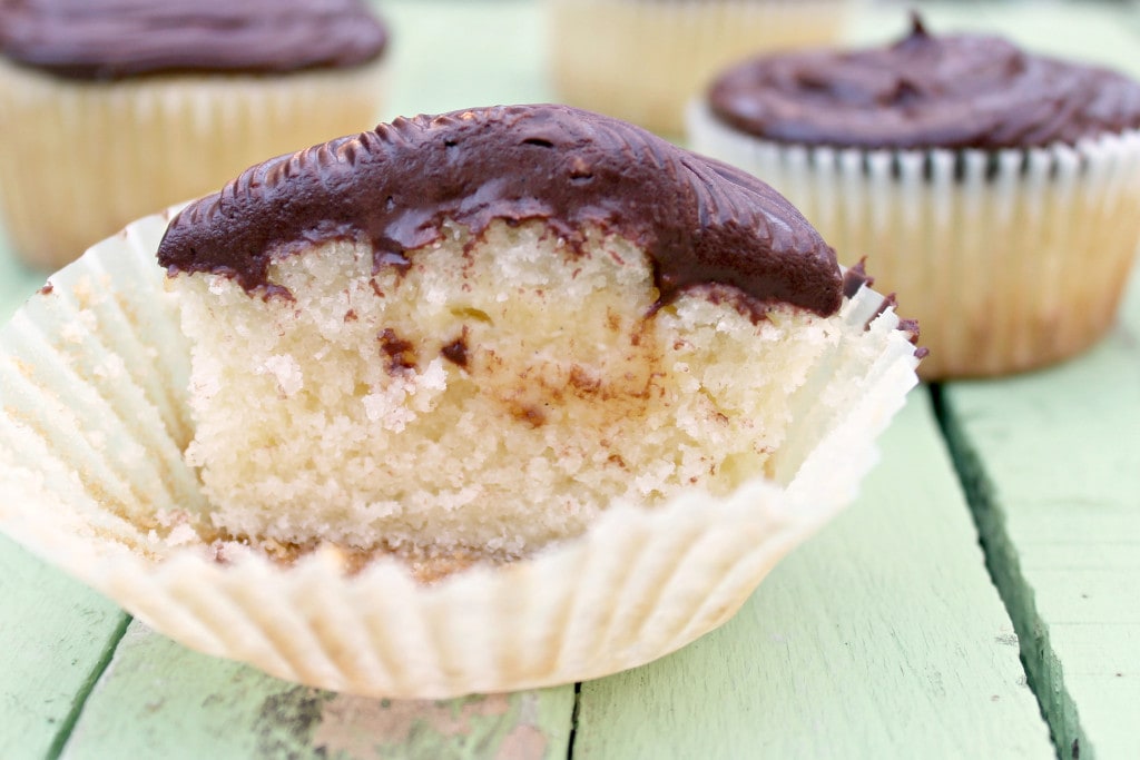 Gluten-Free Boston Cream Pie Cupcakes